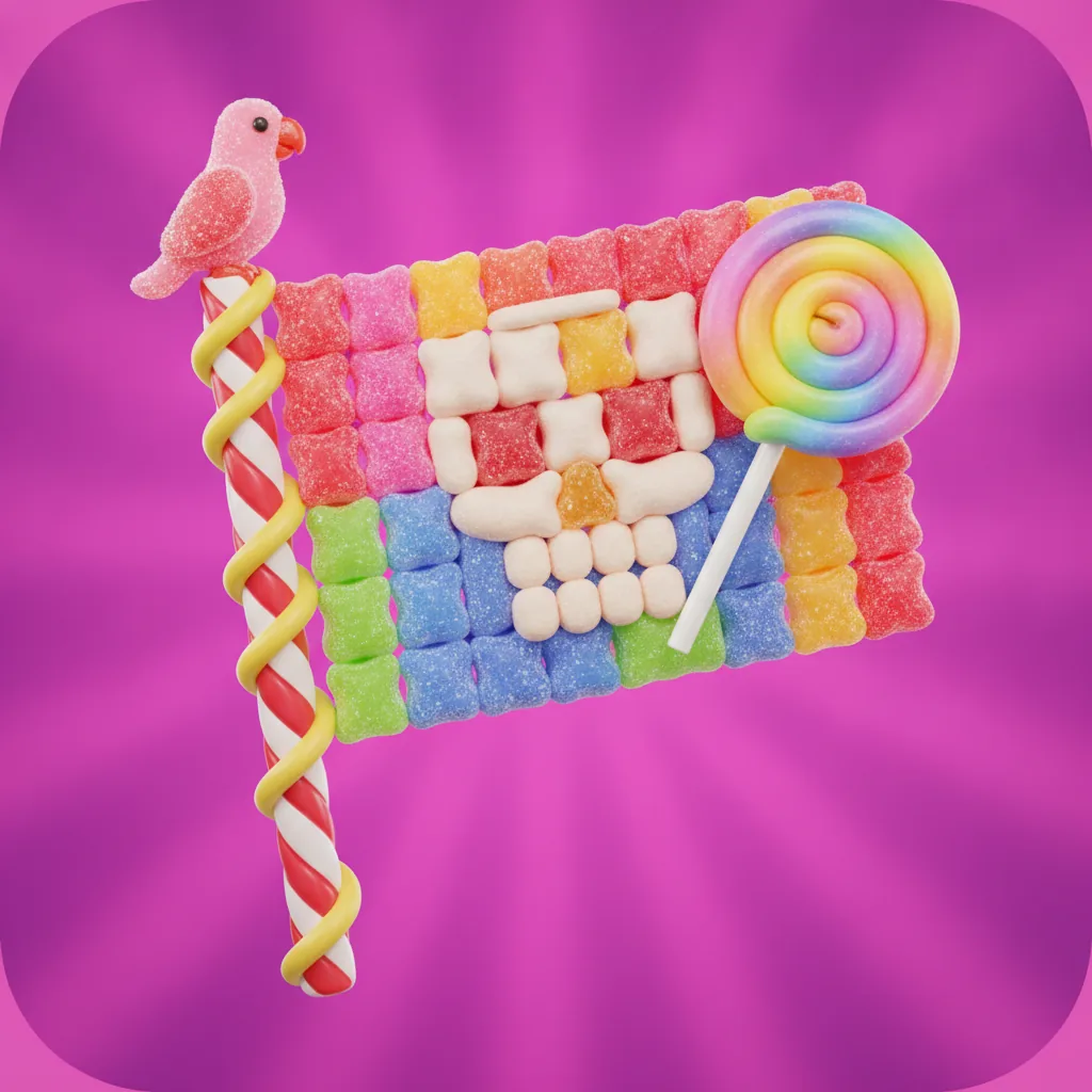 Sweet Loot — stylized game icon